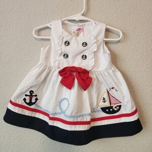 Good lad baby girl sailor dress